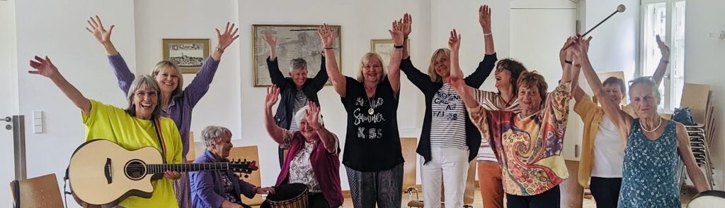 Chanten Singen in München mit Vera Schumann im Pelkovenschlössl